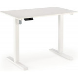 Biurko z funkcją regulacji wysokości B53 105x56cm białe Halmar