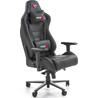 Chavez black eco-leather gaming chair with adjustable Halmar