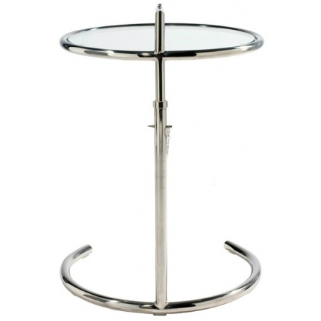 Eileen 51 chrome glass side table D2.Design