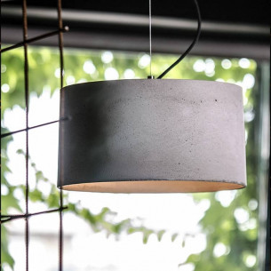 Malta 40 grey concrete pendant lamp LoftLight