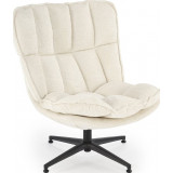 Fofana cream swivel relaxing armchair Halmar