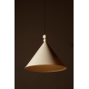 Designerska Lampa wisząca stożek Konko 45 LofLight Kawowa LoftLight do salonu i sypialni.