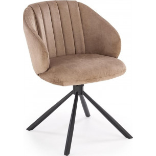 K533 cappuccino swivel chair Halmar