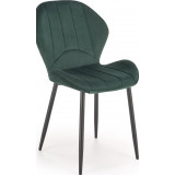 K538 green velvet chair Halmar
