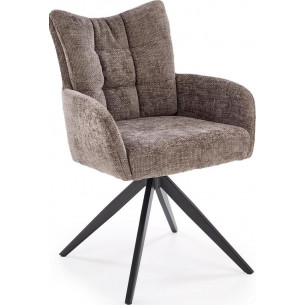 K540 grey swivel chair Halmar