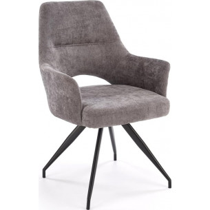 K542 grey swivel chair Halmar