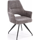 K542 grey swivel chair Halmar