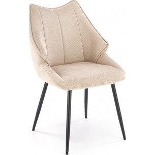 K543 beige upholstered chair Halmar