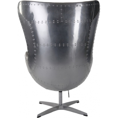 Jajo Alu black swivel armchair D2.Design
