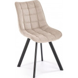 K549 beige quilted chair Halmar