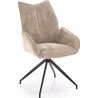 K553 beige swivel chair Halmar