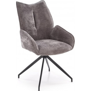 K553 grey swivel chair Halmar