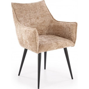 K559 beige upholstered chair Halmar