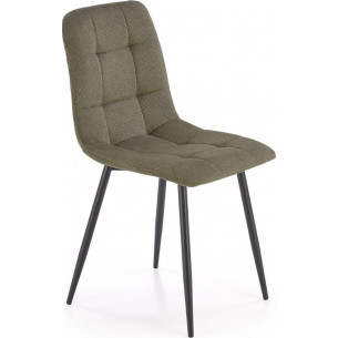 K560 olive upholstered quilted chair Halmar