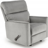Karim grey Halmar reclining armchair with rocking function