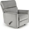 Karim grey Halmar reclining armchair with rocking function