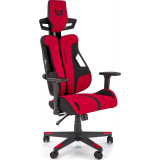 Nitro II red&amp;black computer chair with adjustment Halmar