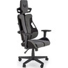 Nitro II grey&amp;black computer chair with adjustment Halmar