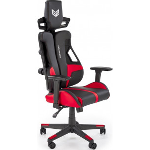 Nitro II black&amp;red eco-leather computer chair Halmar