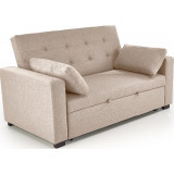Paulinio 170cm beige convertible upholstered sofa Halmar