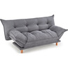 Pillow 190cm grey upholstered sofa bed Halmar