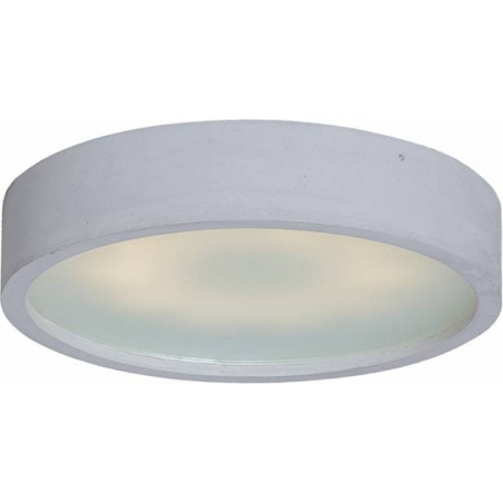 Plan 46 grey concrete ceiling lamp LoftLight