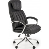 Romano black eco-leather office chair Halmar