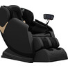 Solaria black relaxation armchair with massage and heating function Halmar