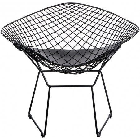 Harry Arm black wire metal chair D2.Design