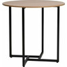 Alto 80cm oak&amp;matte black round loft tableSignal