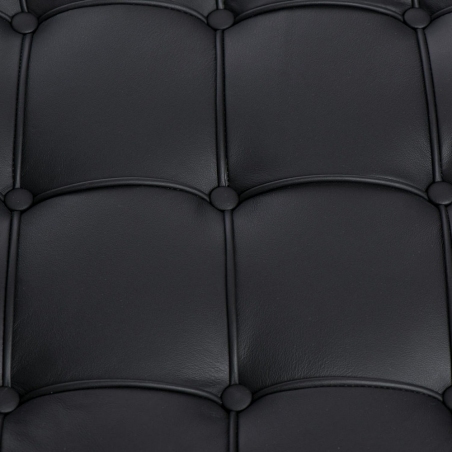Barcelon Eco black quilte armchair D2.Design