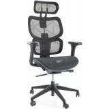 Devon black office chair with adjustable armrests Signal