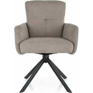 Basil beige swivel chair Signal