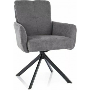 Basil grey swivel chair Signal