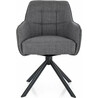 Metro grey swivel chair Signal