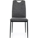 Rip brego dark grey upholstered chair with handle Signal