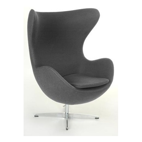 Jajo Chair Cashmere light grey swivel armchair D2.Design