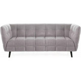Castello 200cm beige&amp;wenge 3-seater upholstered sofa Signal