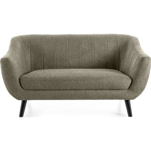 Elite 153cm olive&amp;wenge two-seater upholstered sofa Signal