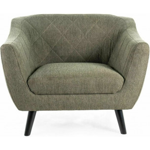 Molly brego olive&amp;wenge upholstered armchair Signal