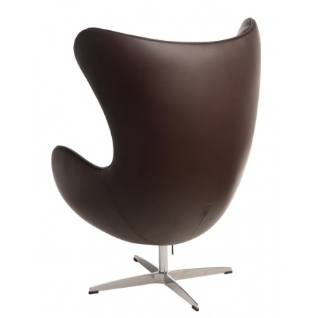 Jajo Chair Leather brown swivel armchair D2.Design
