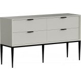 Izyda 140x40cm Cashmere Chest of Drawers with Legs OL Home