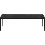 Stół ceramiczny Zag 240x100cm czarny marmur / czarny OL Home