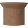 Stolik boczny fornirowany Lulu 48cm orzech OL Home