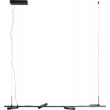 Lampa wisząca podłużna Ibiza LED 120cm czarna MaxLight