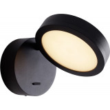 Kinkiet regulowany z włącznikiem Ibiza LED czarny MaxLight