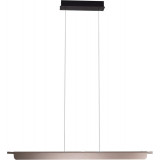 Jo-Jo modern LED 124cm grey long pendant lamp Maxlight