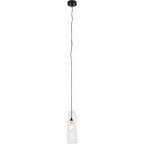 Lampa wisząca szklana Mauri 12cm przeźroczysty / szroniony MaxLight