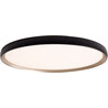 Vik LED 48cm black&amp;gold round ceiling lamp Maxlight