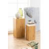 Dice oak side tables set Actona